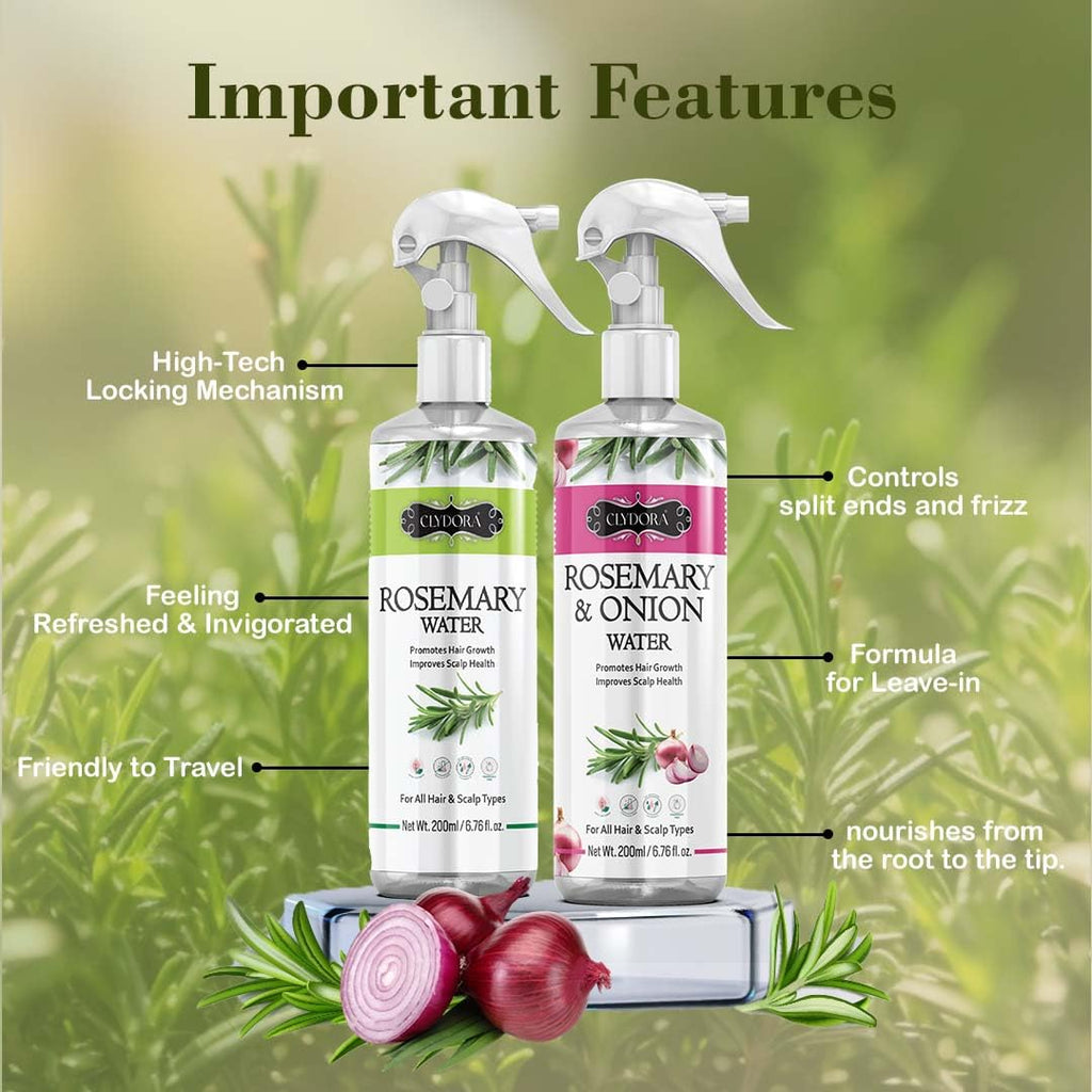 Rosemary Hair Water Spray Combo Pack