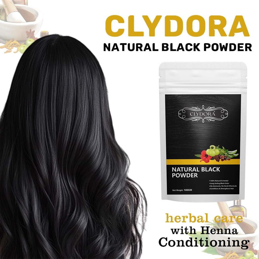 Natural Black Powder | Natural And Herbal Long Lasting Black Color