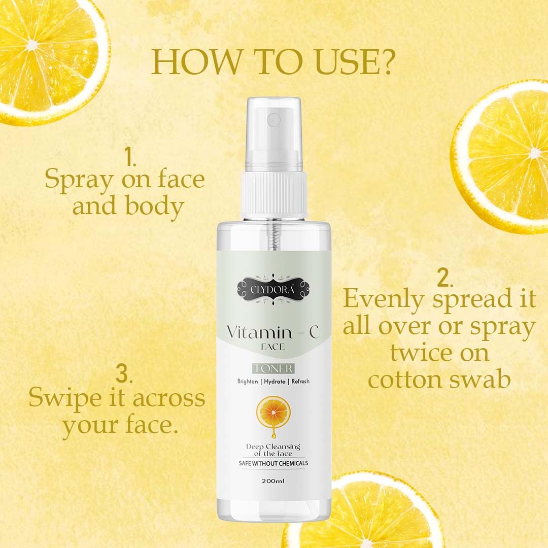 Natural Vitamin CFace Toner – Hydrating And Refreshing