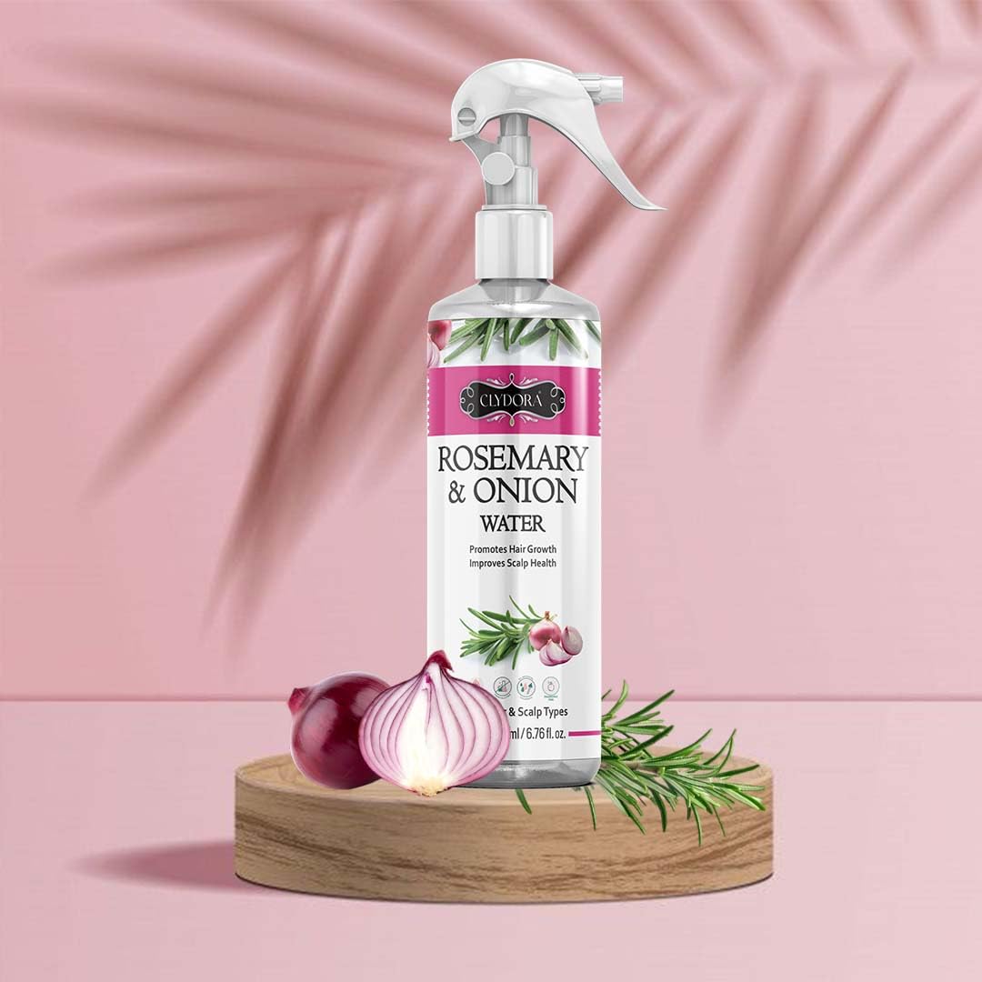 Rosemary Onion Water Spray And Henna Paste Combo Set