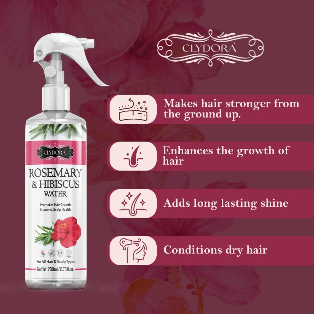 Lavender Rosemary Water and Henna Paste Set