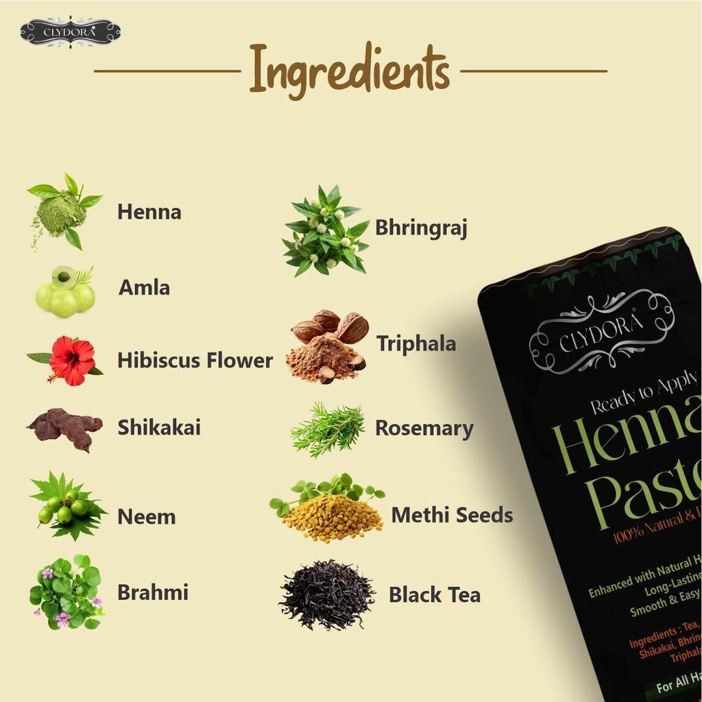 Ready to Apply Henna Paste