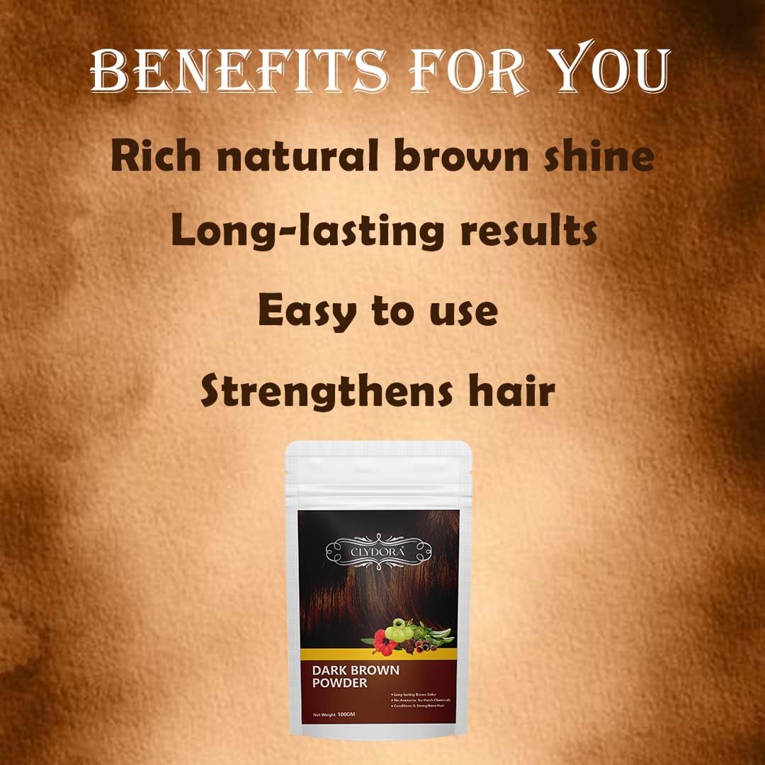 Natural Brown Powder | Natural And Herbal Long Lasting Brown Color