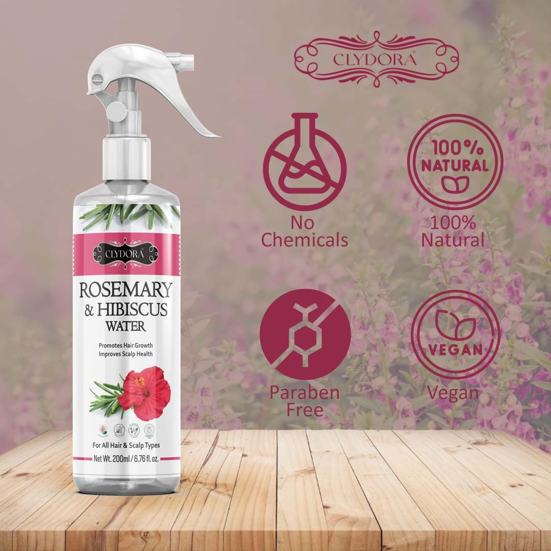 Lavender Rosemary Water and Henna Paste Set