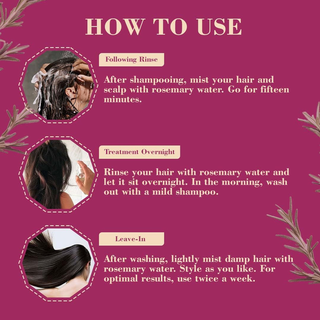 Rosemary Hair Water Spray Combo Pack
