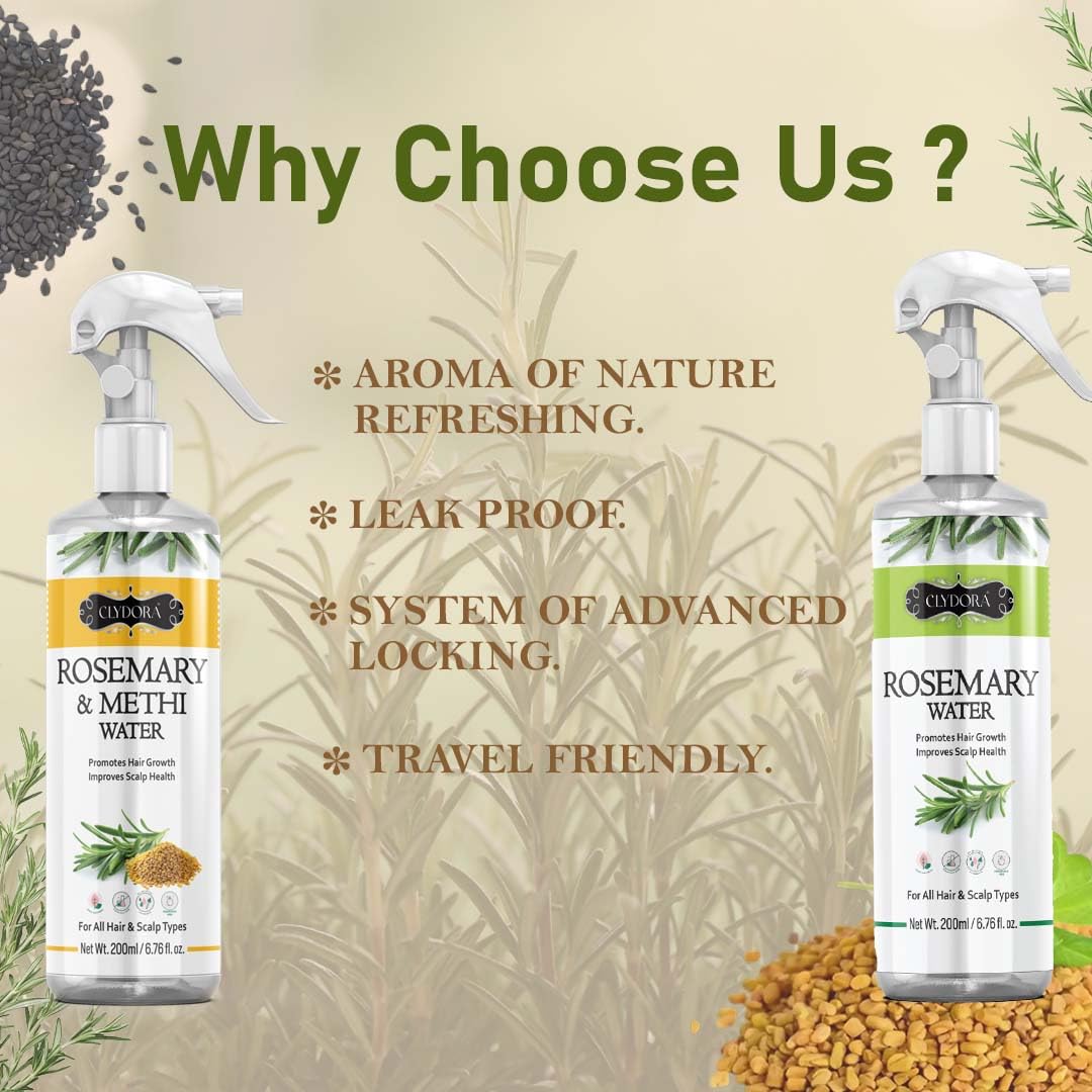 Rosemary Hair Water Spray Combo Pack