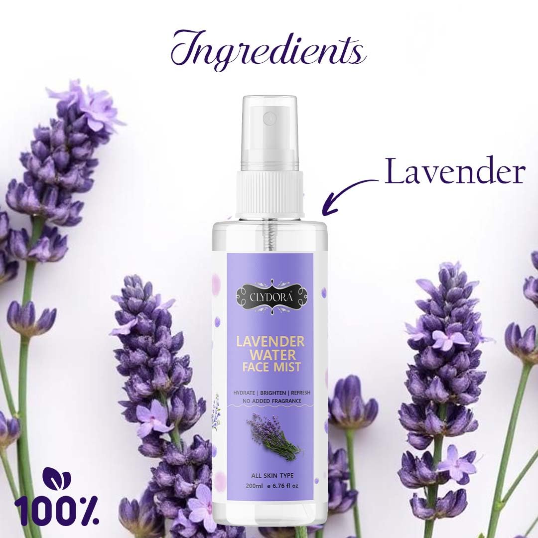 Lavender Face Mist Brightening And Nourishing Facial Spray