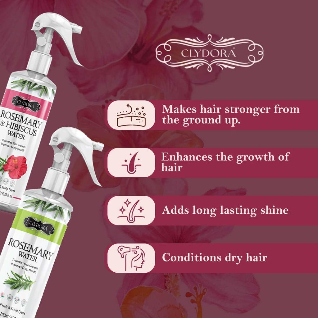 Rosemary & Hibiscus Hair Water Spray Combo Pack