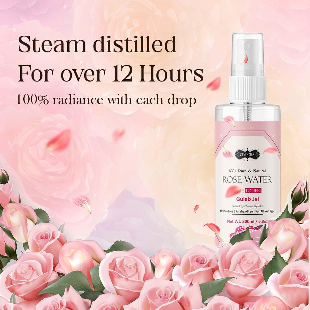 Natural Rose Water Face Toner – Hydrating And Refreshing