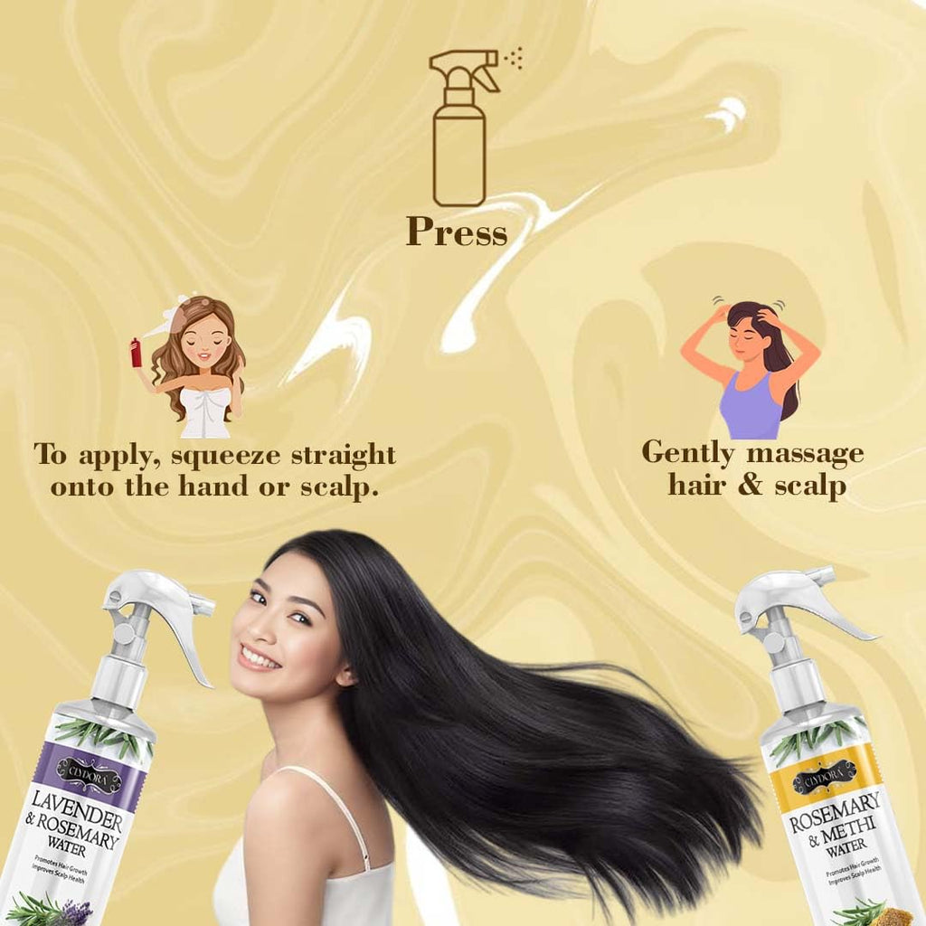 Rosemary Hair Water Spray Combo Pack