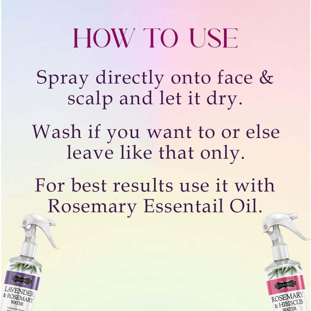 Rosemary Hair Water Spray Combo Pack