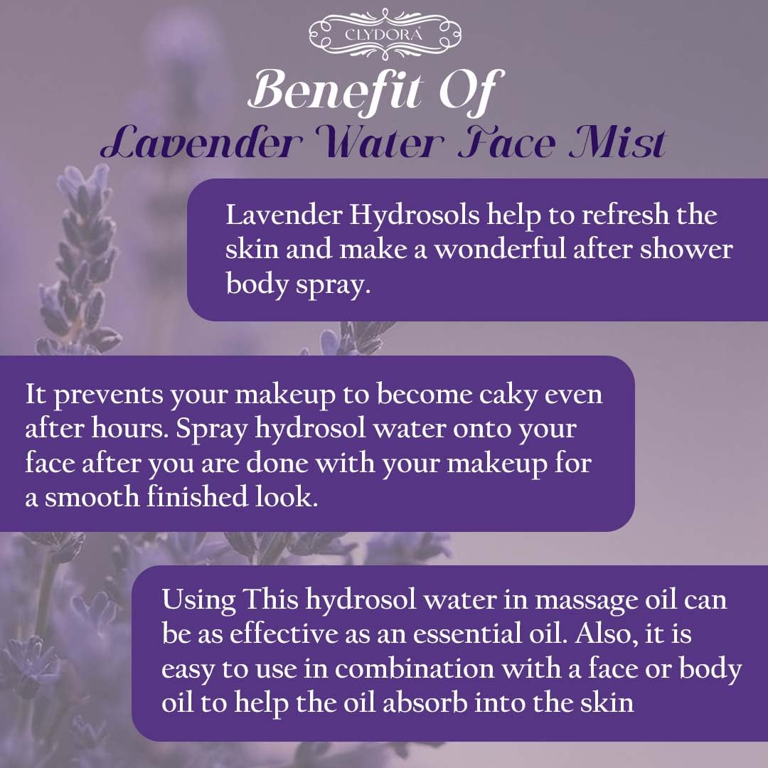 Lavender Face Mist Brightening And Nourishing Facial Spray