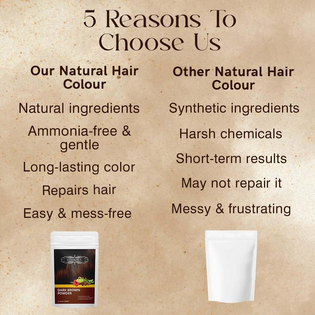 Natural Brown Powder | Natural And Herbal Long Lasting Brown Color