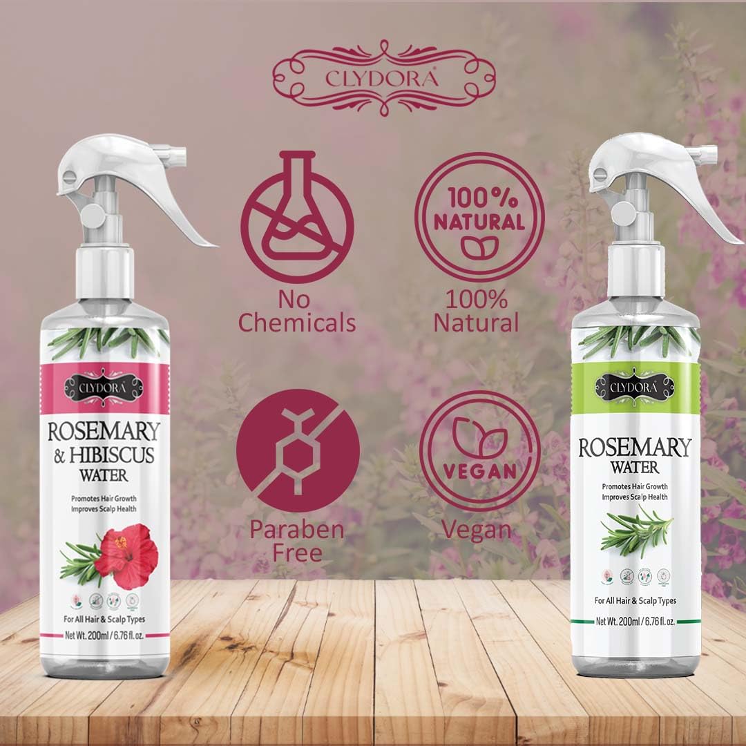 Rosemary & Hibiscus Hair Water Spray Combo Pack