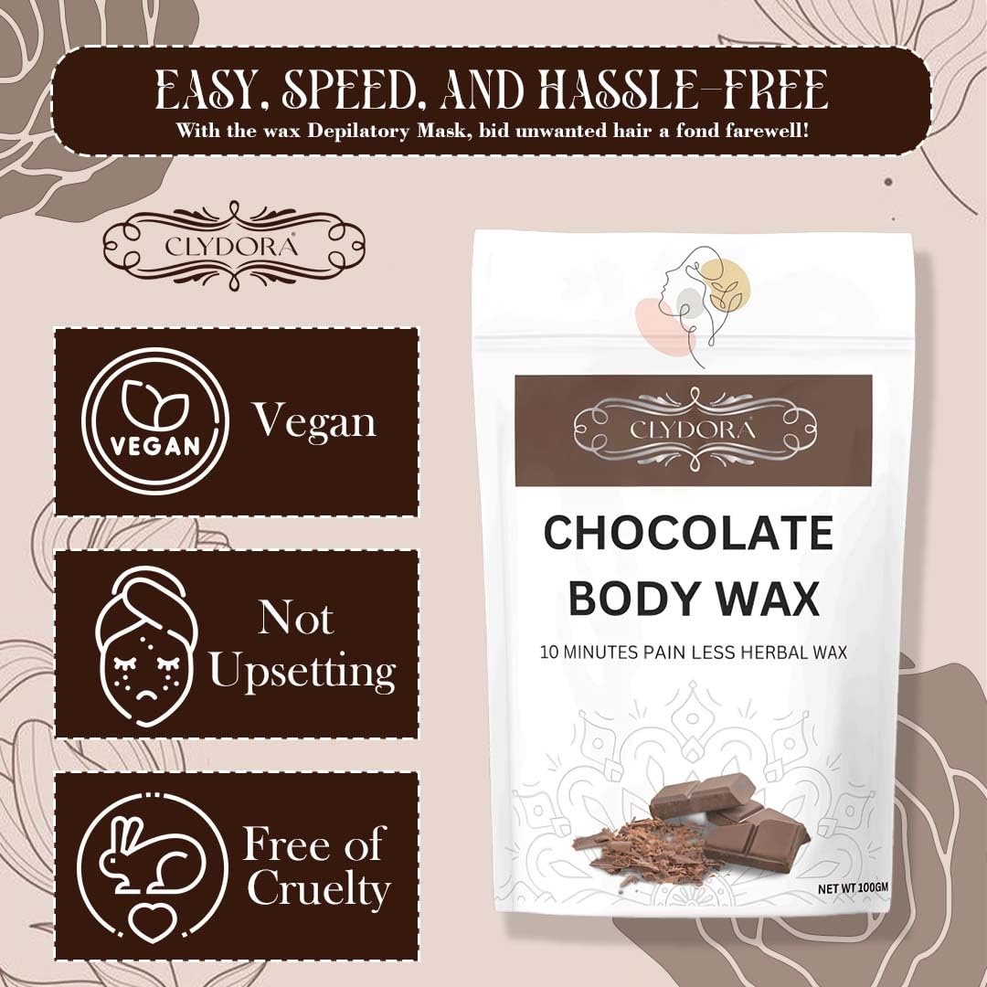 Chocolate Painless Herbal Hair Removal Powder