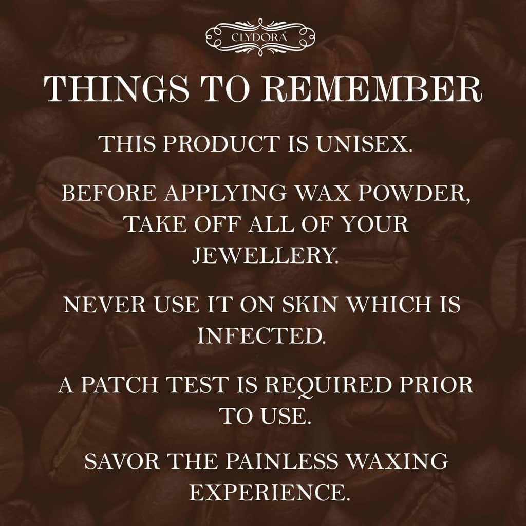 Coffee Painless Herbal Hair Removal Powder