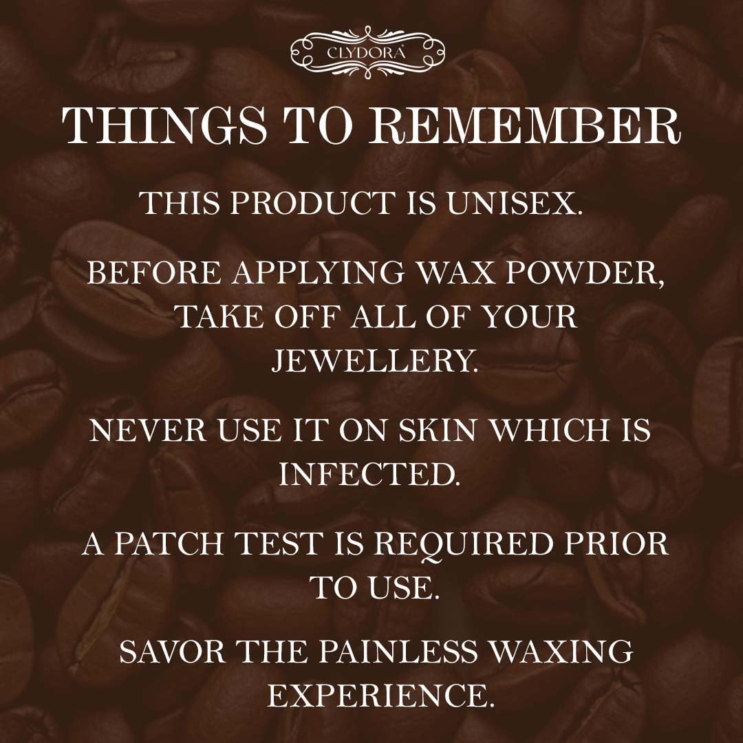 Coffee Painless Herbal Hair Removal Powder