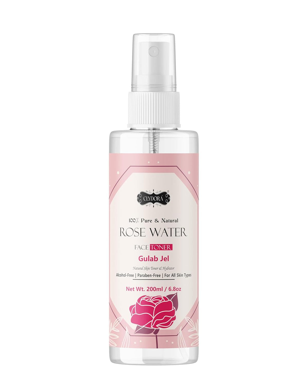 Natural Rose Water Face Toner – Hydrating And Refreshing