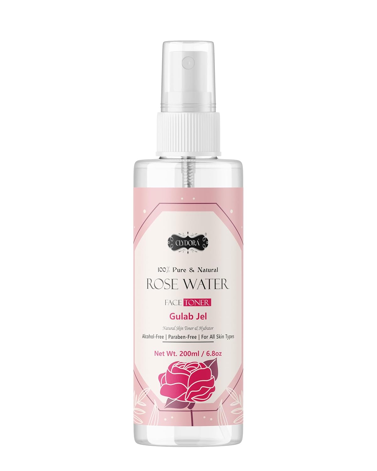 Natural Rose Water Face Toner – Hydrating And Refreshing