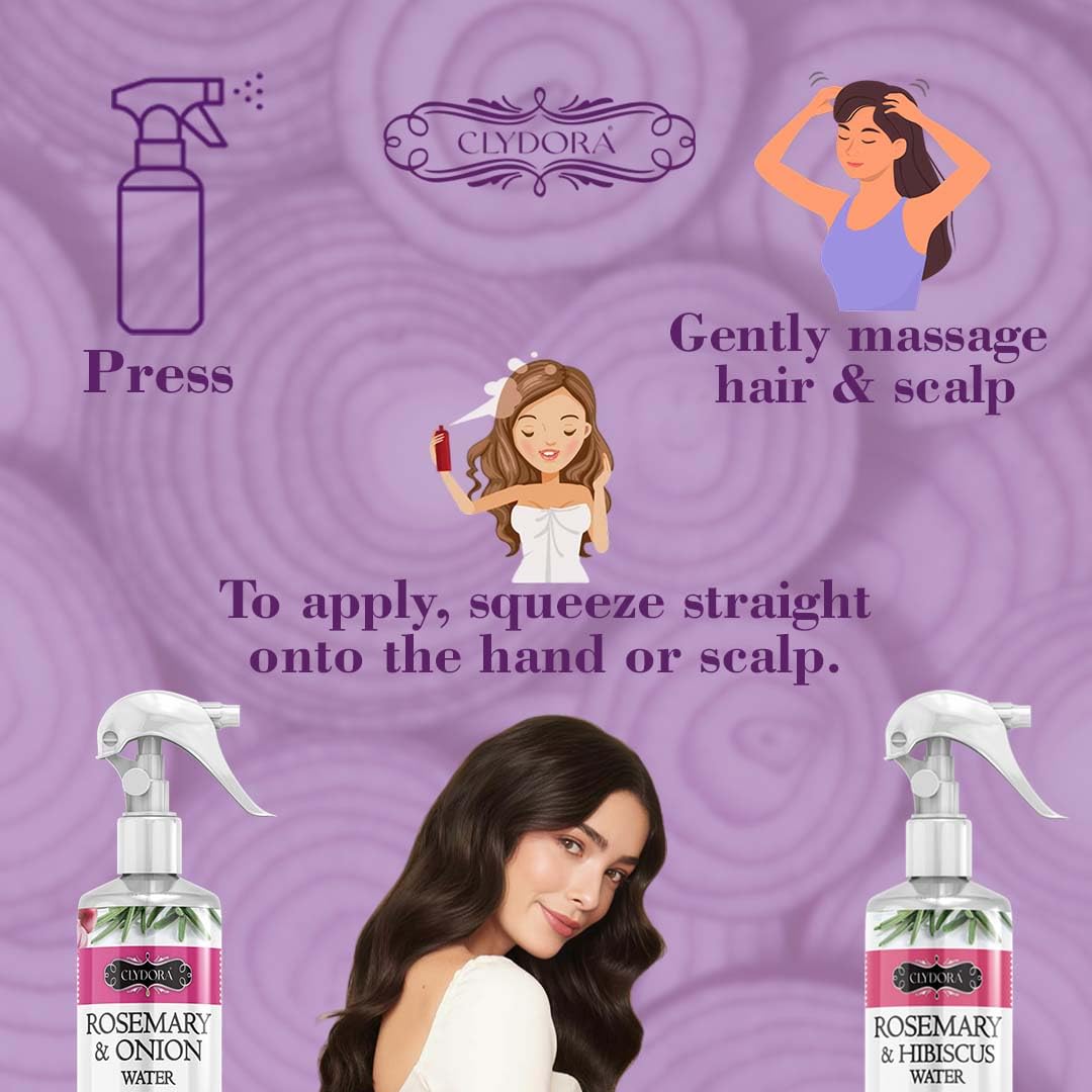 Rosemary Hair Water Spray Combo Pack