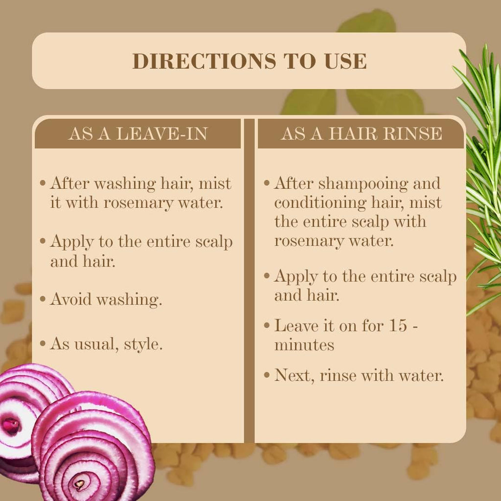 Rosemary Hair Water Spray Combo Pack