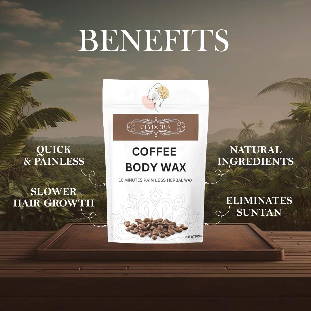 Coffee Painless Herbal Hair Removal Powder