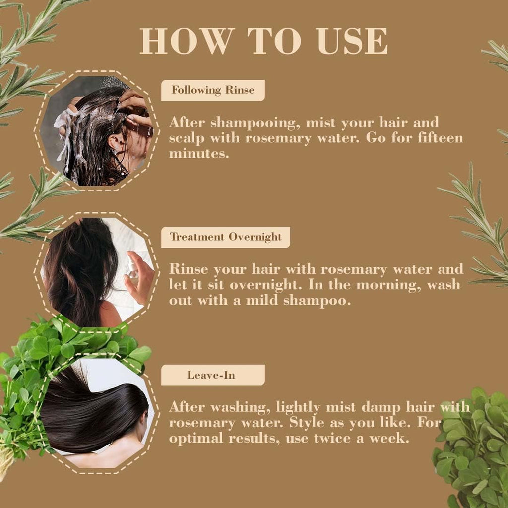 Rosemary Hair Water Spray Combo Pack