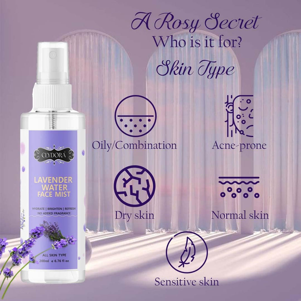 Lavender Face Mist Brightening And Nourishing Facial Spray