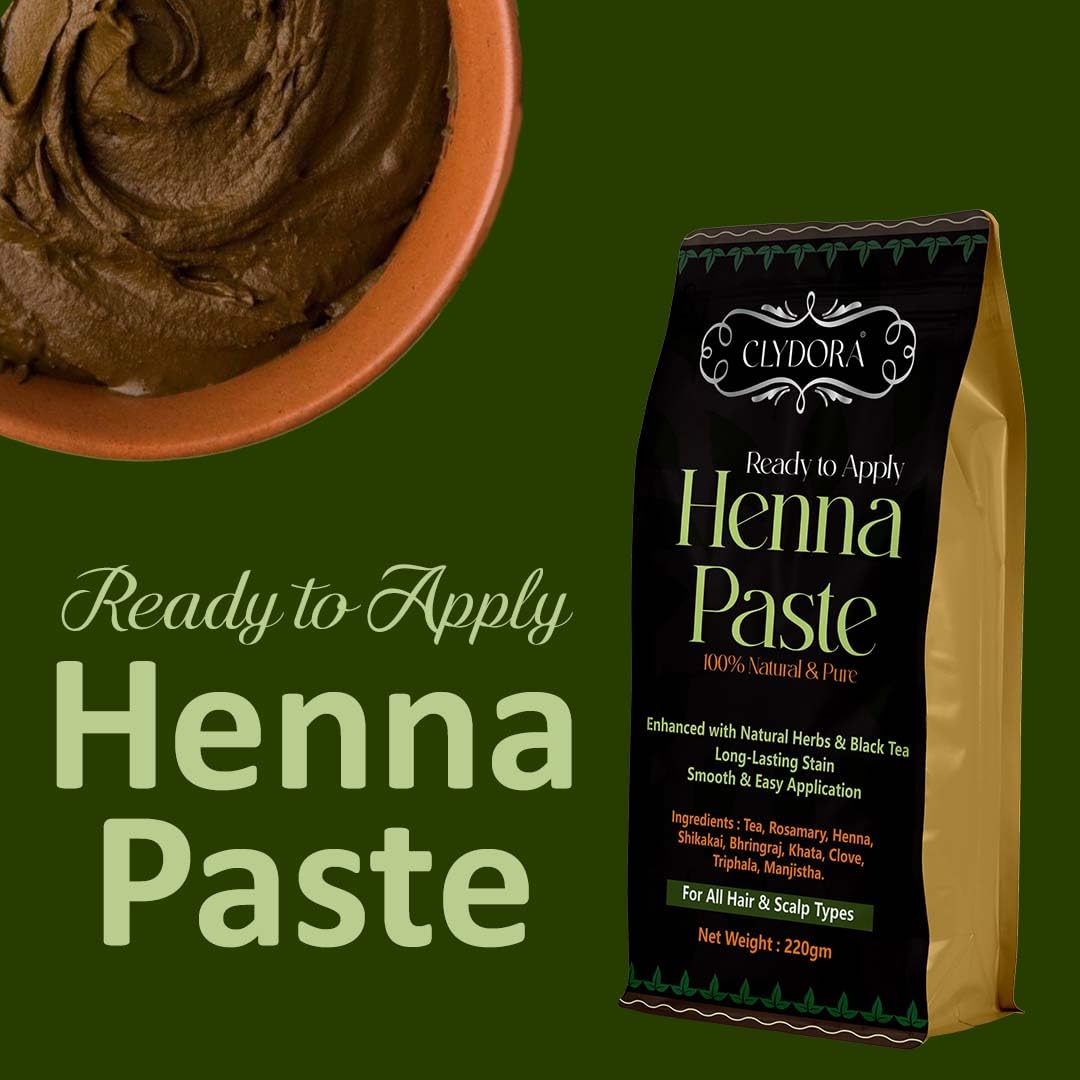 Lavender Rosemary Water and Henna Paste Set