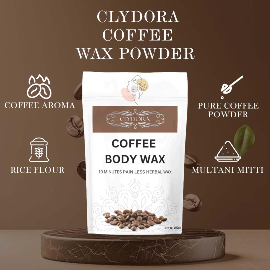 Coffee Painless Herbal Hair Removal Powder