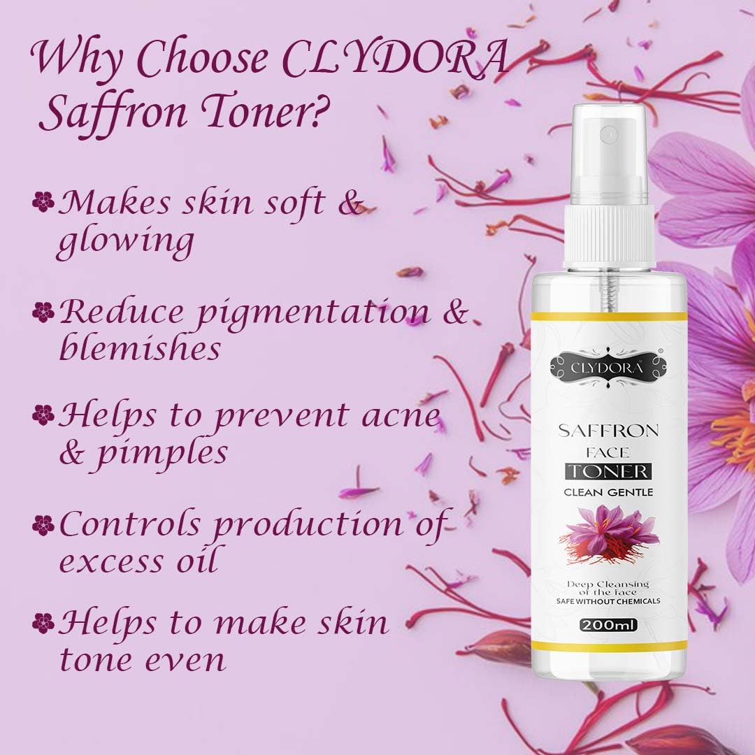 Natural Saffron Toner – Hydrating And Refreshing