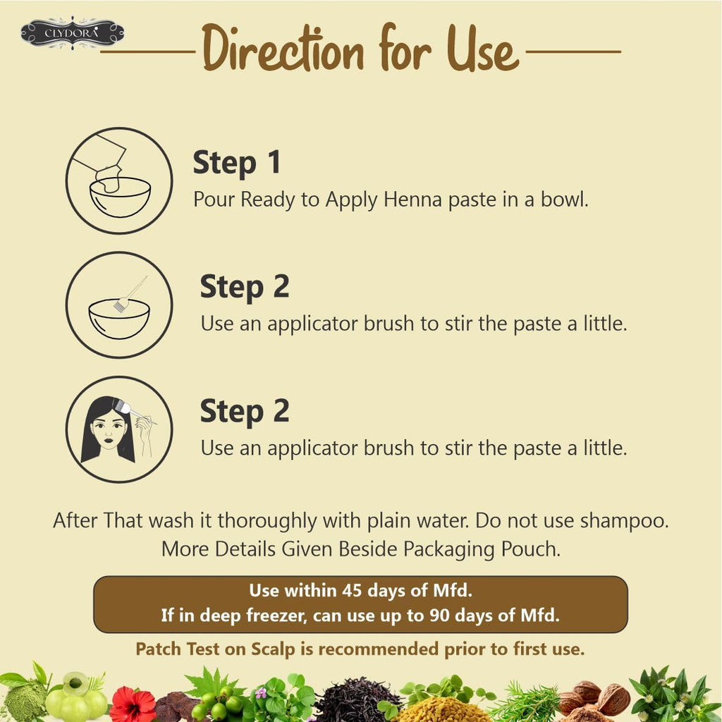 Ready to Apply Henna Paste
