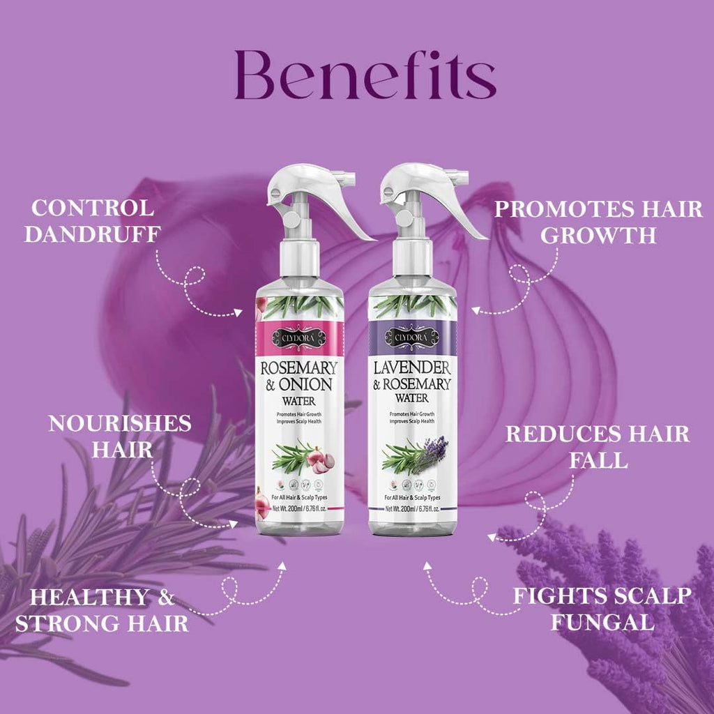 Rosemary Hair Water Spray Combo Pack