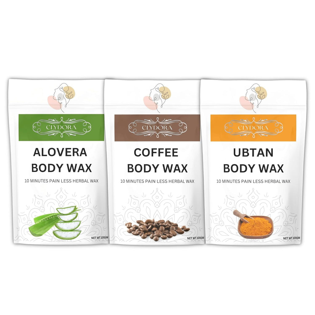 Wax Powder for Women | Coffee, Aloevera, Ubtan Painless Herbal Hair Removal Powder