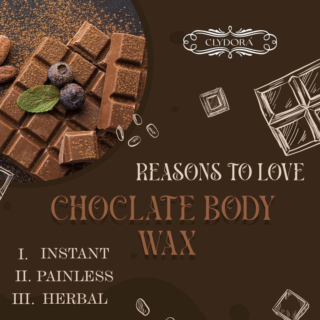Chocolate Painless Herbal Hair Removal Powder