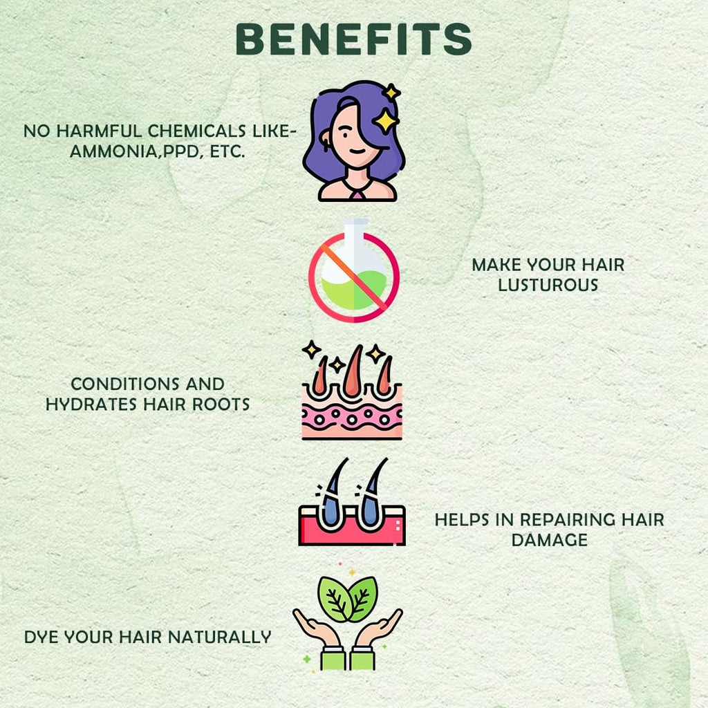 Indigo Powder | 100% Natural Hair Color for Grey Coverage