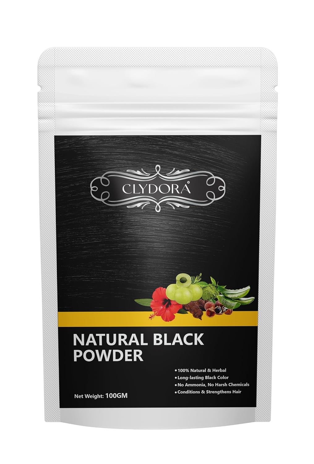 Natural Black Powder | Natural And Herbal Long Lasting Black Color