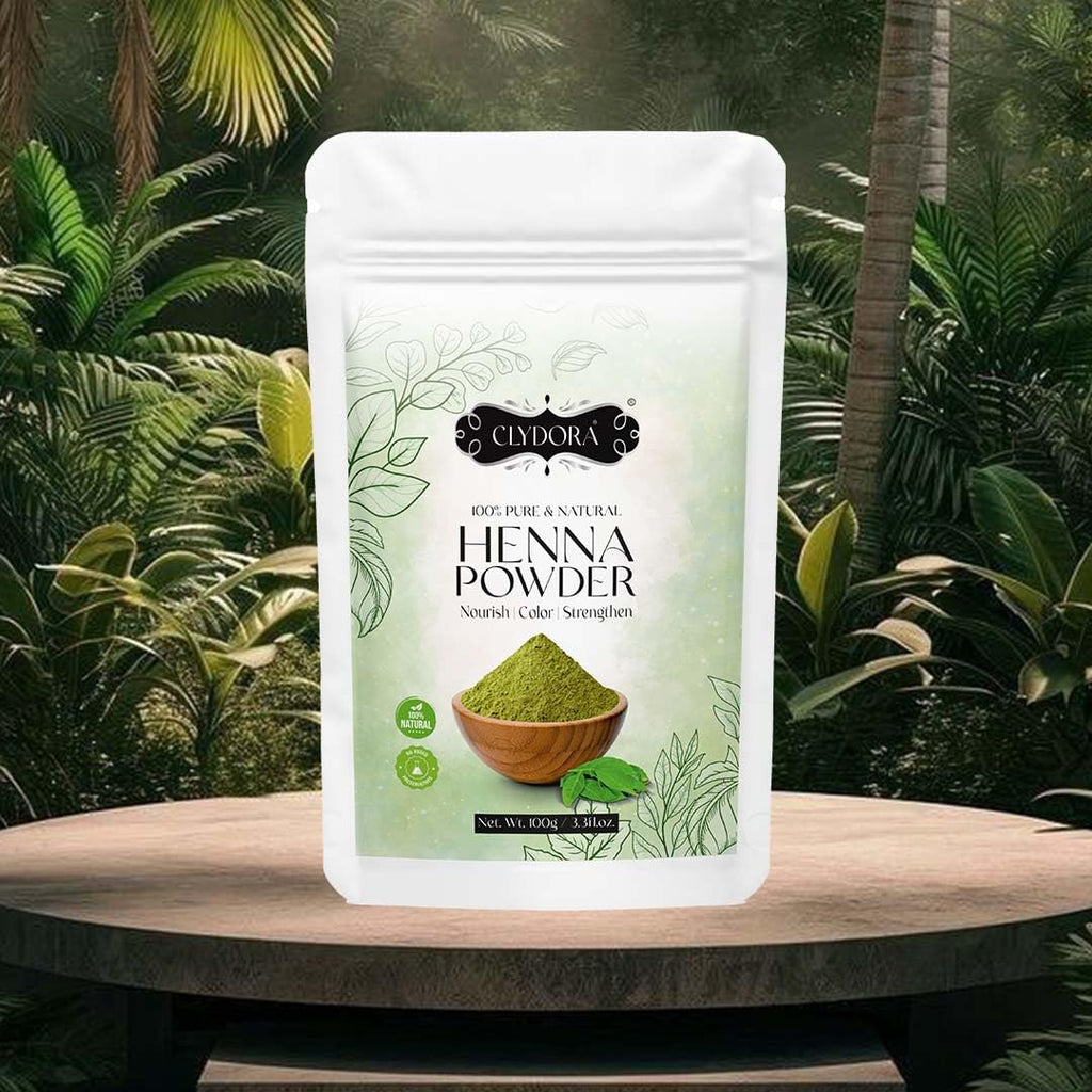 Henna Powder | 100% Natural Hair Color | Herbal Mehndi for Grey Hair Coverage & Nourishment
