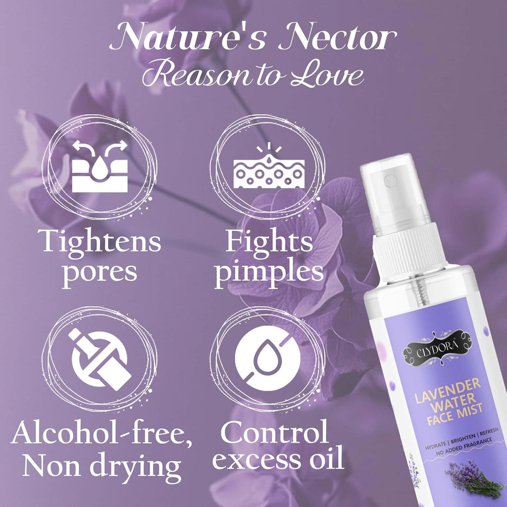 Lavender Face Mist Brightening And Nourishing Facial Spray