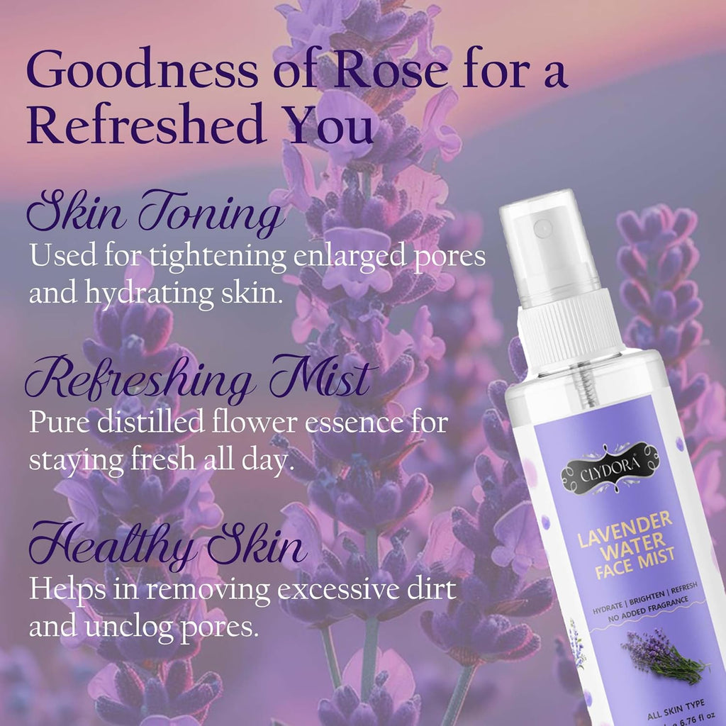 Lavender Face Mist Brightening And Nourishing Facial Spray