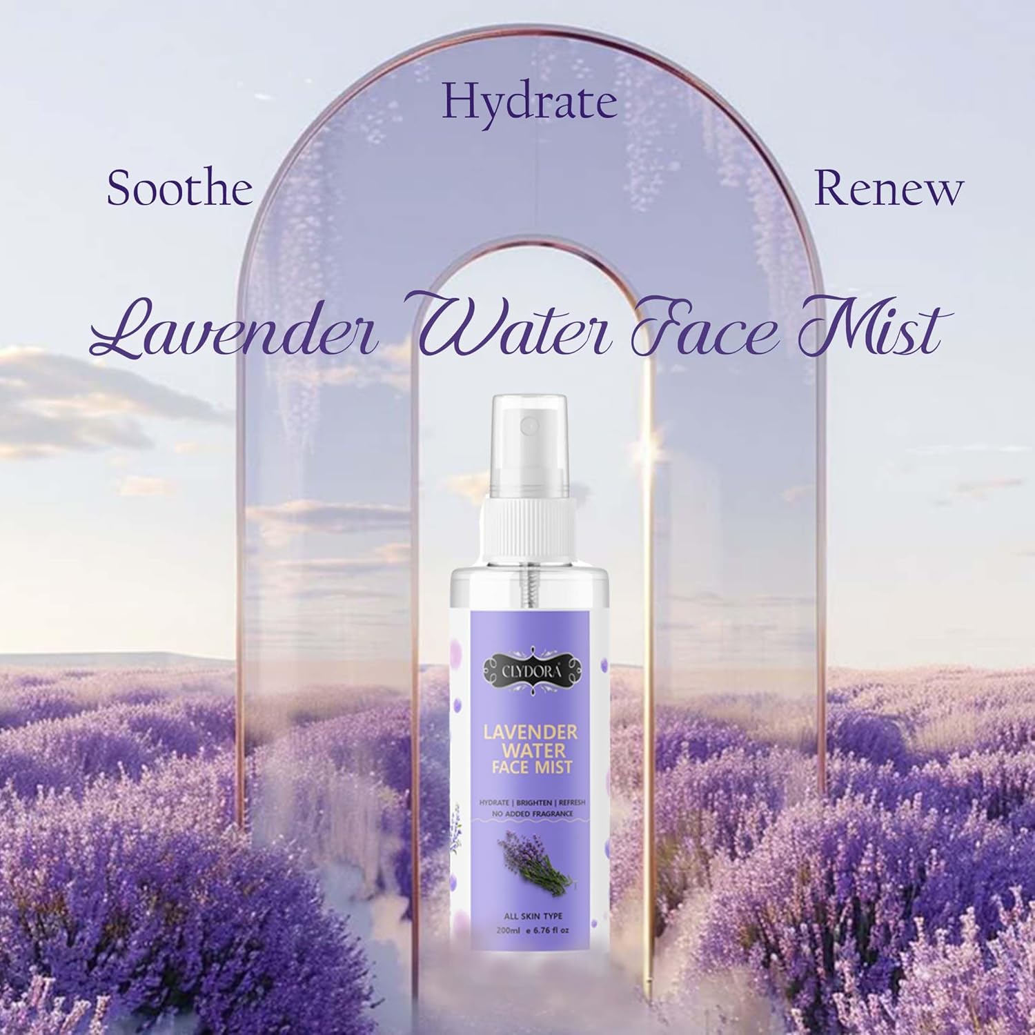 Lavender Face Mist Brightening And Nourishing Facial Spray