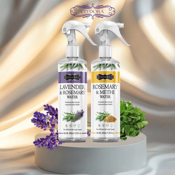 Methi & Lavender Rosemary Water Pack of 2
