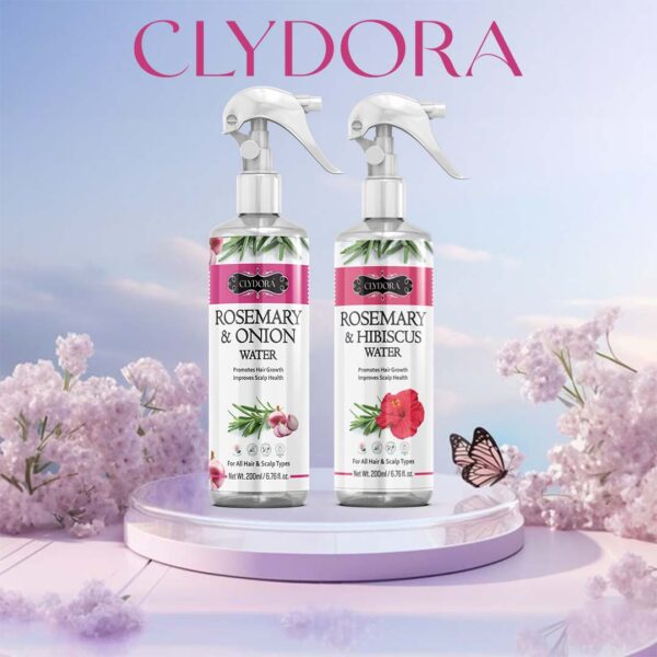 Onion & Hibiscus  Rosemary Water Pack of 2