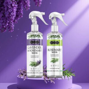 Rose & Lavender Rosemary Water Pack of 2