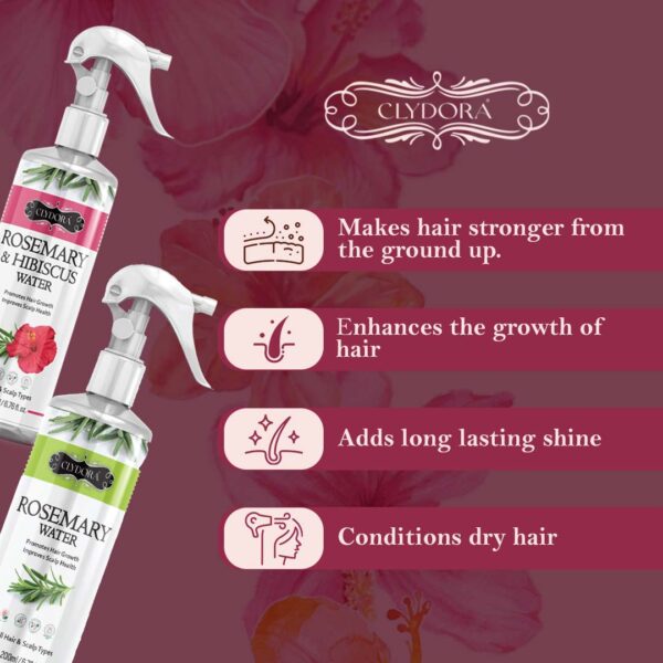 02 Rosemary & Hibiscus Rosemary Water Pack of 2