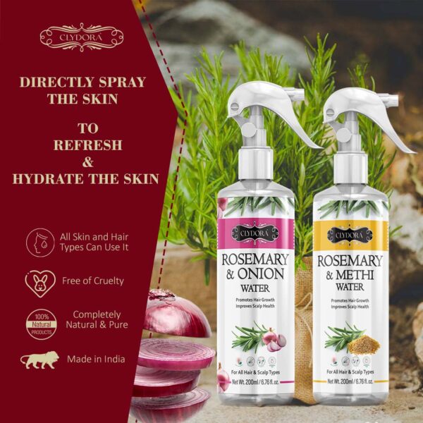 03 Methi & Onion Rosemary Water Pack of 2
