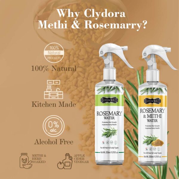 04 Methi & Rosemary Rosemary Water Pack of 2