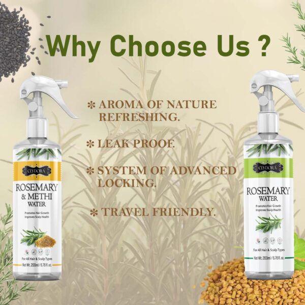 06 Methi & Rosemary Rosemary Water Pack of 2