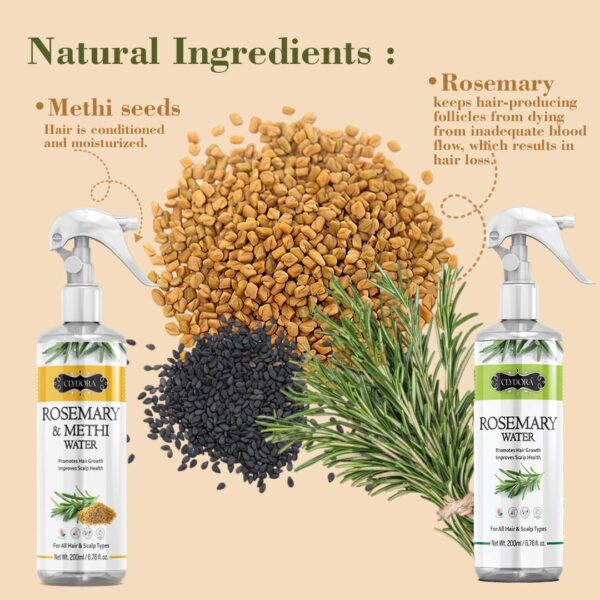 07 Methi & Rosemary Rosemary Water Pack of 2